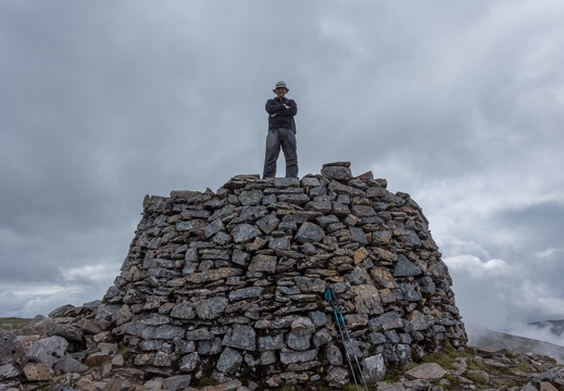 Yup it is the biggest Cairn (Mam Sodhail)