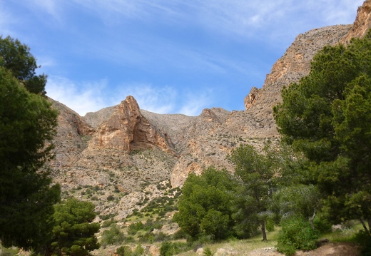 The crags at Callosa del Segura