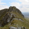 East ridge of  Lurg Mhor