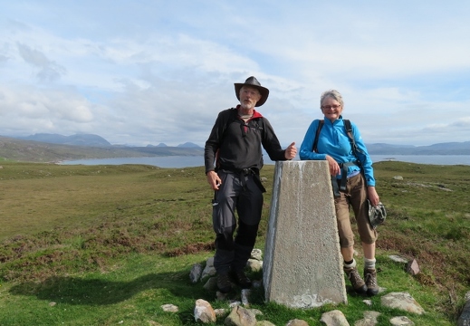 A 'P42' - Trig point at Red Point