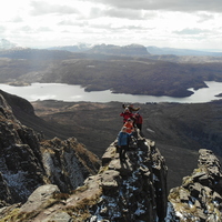 Crew On Perch (NW Via Drone)