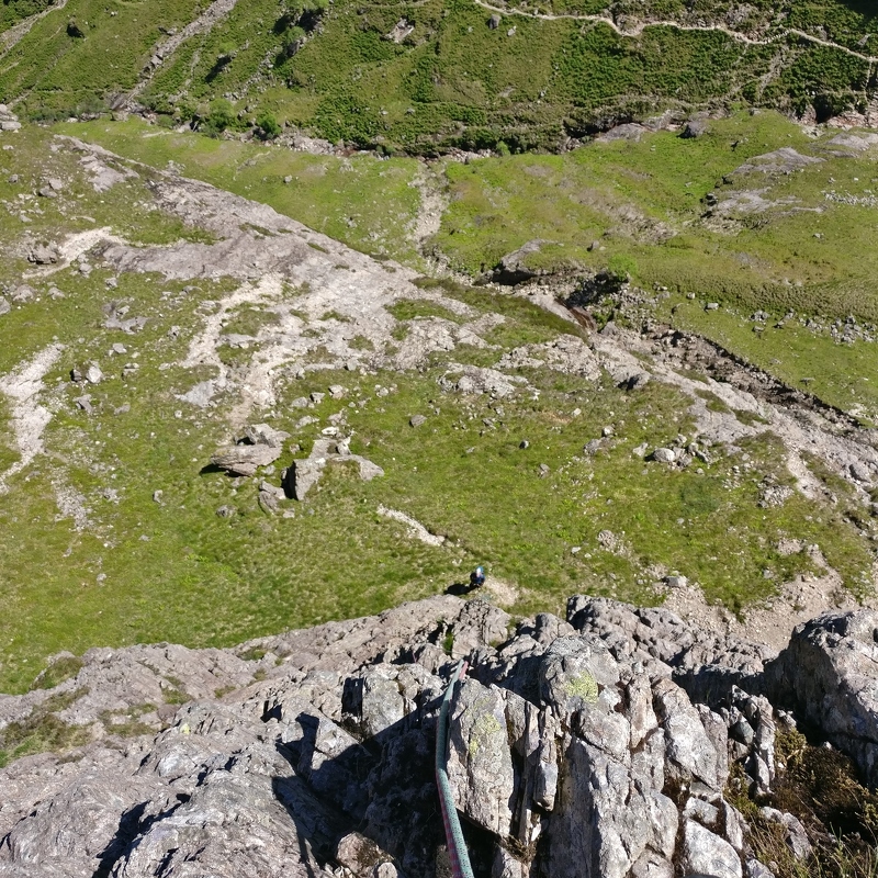 Archer Ridge, Terrace Face, Aonach Dubh