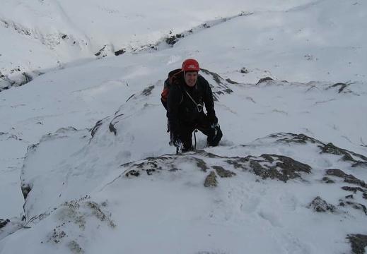 Dave in Mountaineering mode
