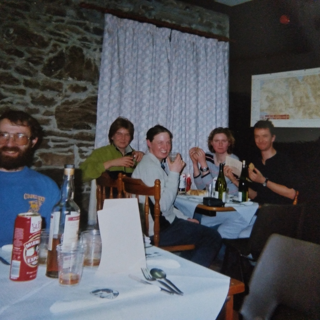 Burns Supper. Jim Trappit, Helen Copeland, Carole Still,