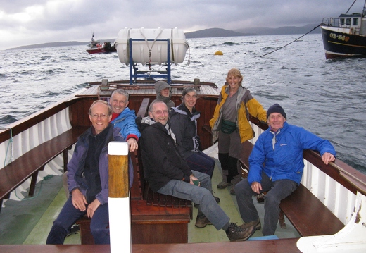 Over the sea to Skye: Ade Gaughan, Antoni Anderson, dave Gordon, Jo Polak, Greig Gaughan, Jean Moffat, Jim Shanks