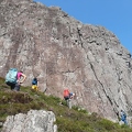 Arriving at the crag