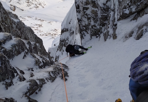 Winter Climbing on Ben Nevis