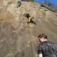 Craig on Pray for Rain (6c) Dollar Quarry