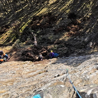Adrian belaying with Moira - Colin Baird-1