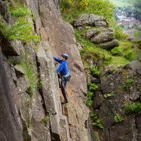 Malcolm stripping a route