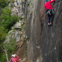 Chrissie on the wall