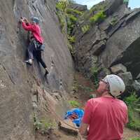 Crissy leading Bring the Rain