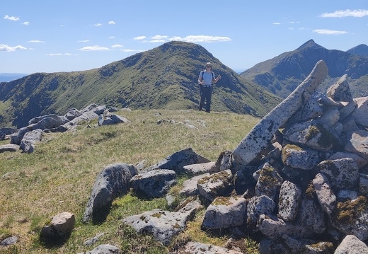g On Sron an Isean looking back to Stob Daimh