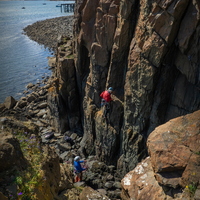 Chrissie and Colin on Welly Wall