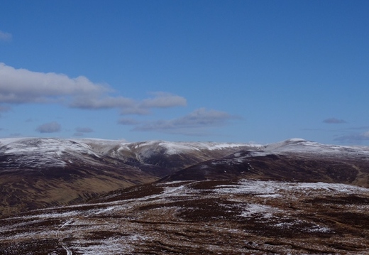 Meall na Leitreach and Sow of Atholl and Sgor Gaoith Glenfeshie 10
