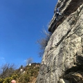 Northumberland April: Cloister Wall, Kyloe Crag