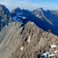 On Sgurr Mhic Choinnich looking south