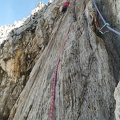 Dream of White Horses- steep and juggy Pitch 2
