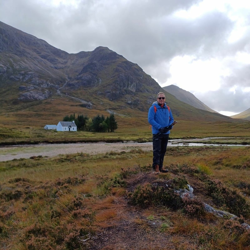 looking across to the Buachaille Sept23