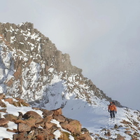 Carn Dearg Mheadhonach East Ridge