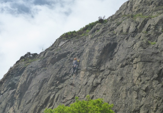 Mendes on Raven Crag