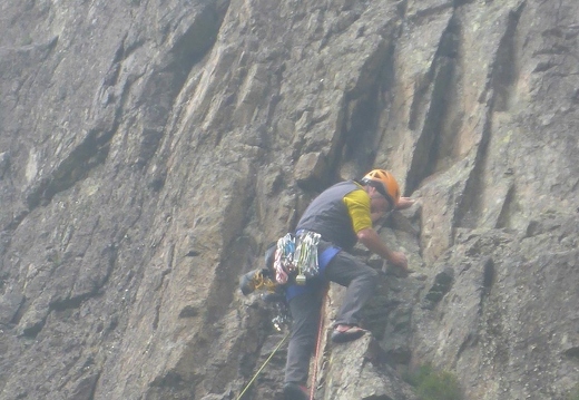 Mendes on Raven Crag