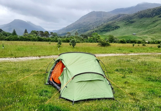 Camp at Inverie 21st june