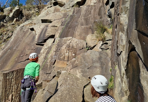 Local climbing