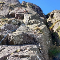 Unknown climber on Corvax next to Corvus