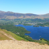 View from Catbells on Friday