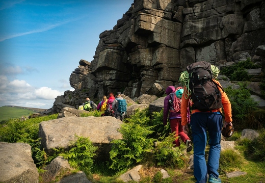 Arriving at Stanage (79 visits) Arriving at Stanage