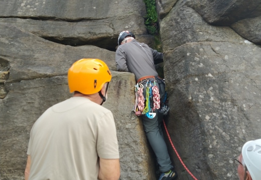 Ken Peter & Graham on Stepped Crack