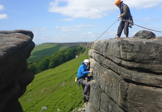 Peter & David on Heaven Crag (68 visits) Peter & David on Heaven Crag