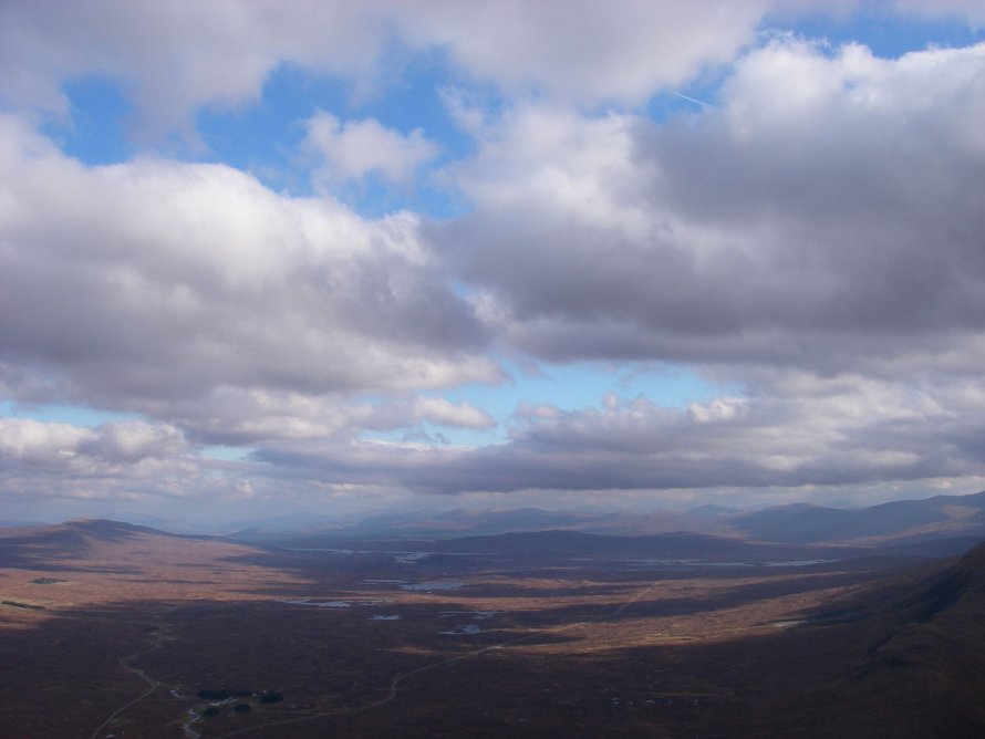 View across Rannoch Mor (Scott)
