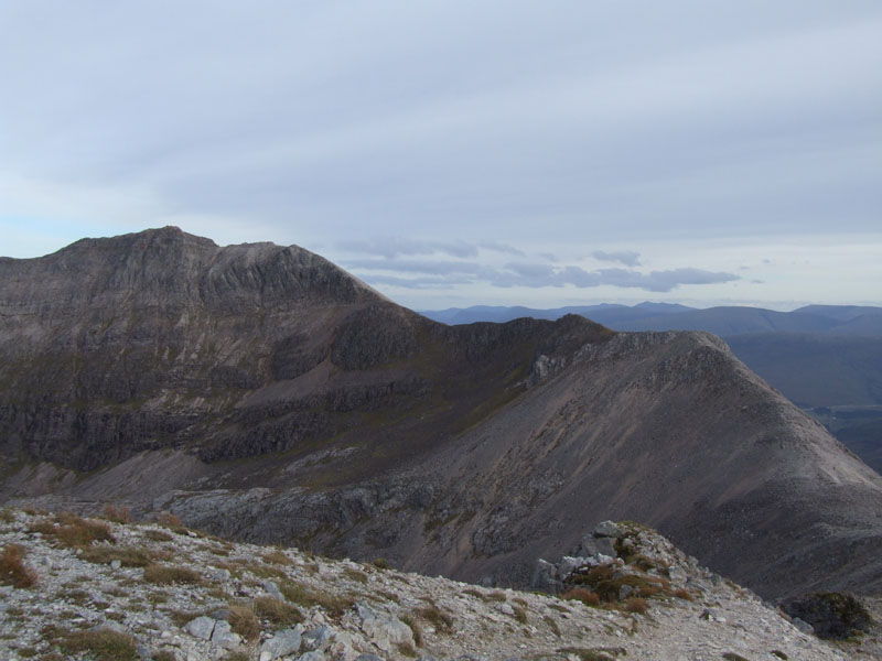 Ridge towards Spidean Coire nan Clach