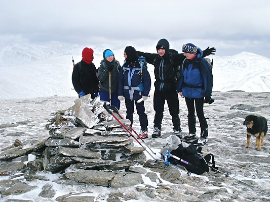 Frozen Group (Beinn nan Oighreag)