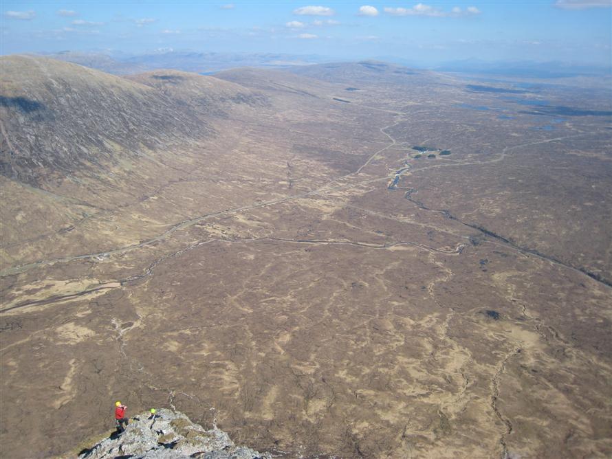 Rannoch Mor Just After Topping Out