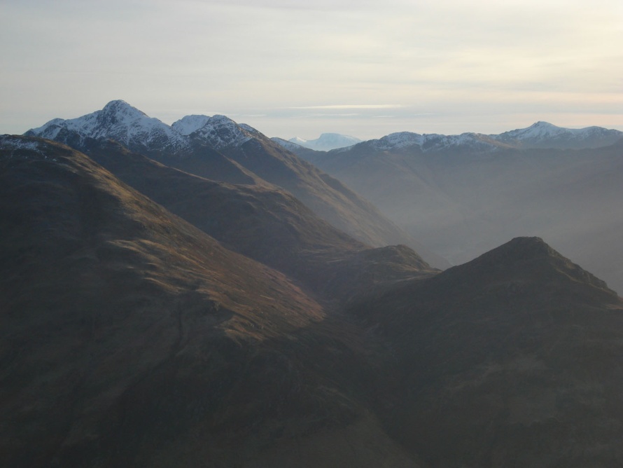 View from Sgurr an Airgid 13/12/09