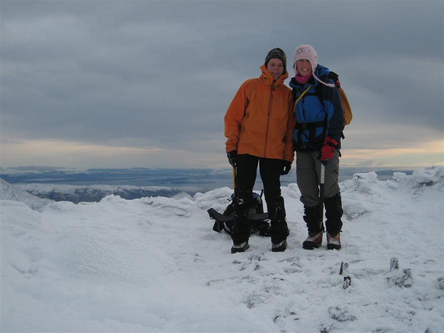 Nigel & Lucy, summit of Ben More