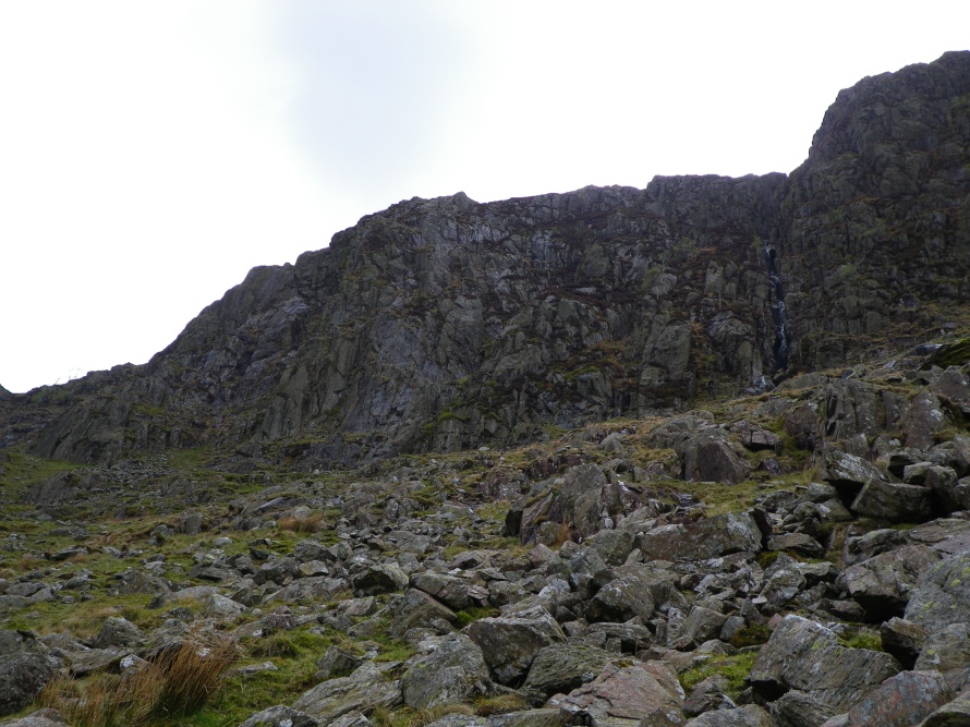 Raven Crag,with Corvus centre stage (well named 'a route for all seasons')