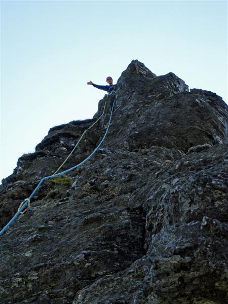 003. Second pitch of Nimlin's Direct route.