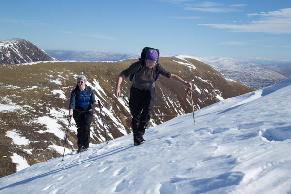 Mandy and Dave tredding carefully Great_Glen_Meet_Mar17-19.jpg