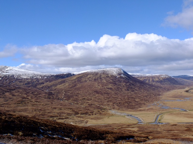 Meall na Leitreach and Sow of Atholl and Sgor Gaoith Glenfeshie 09